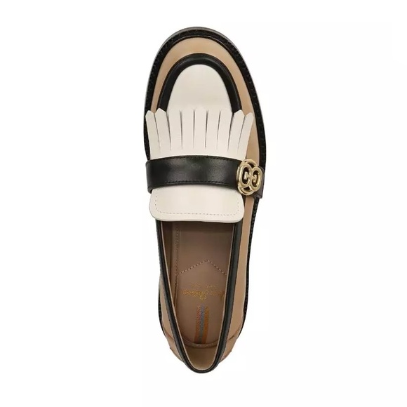 Sam Edelman Black and Tan Loafers - Picture 2 of 6